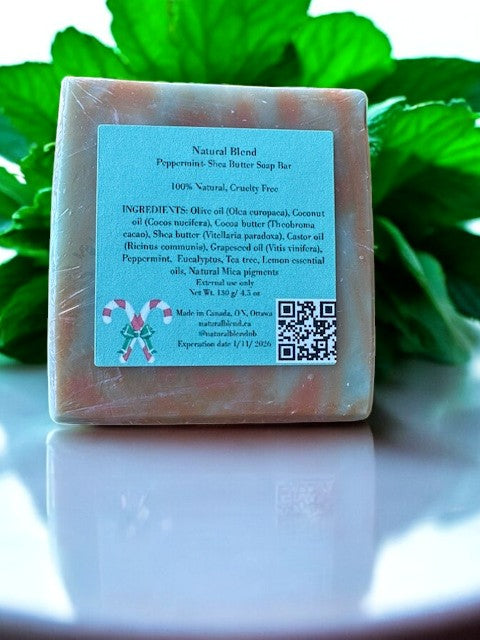 Peppermint-Shea Butter Soap