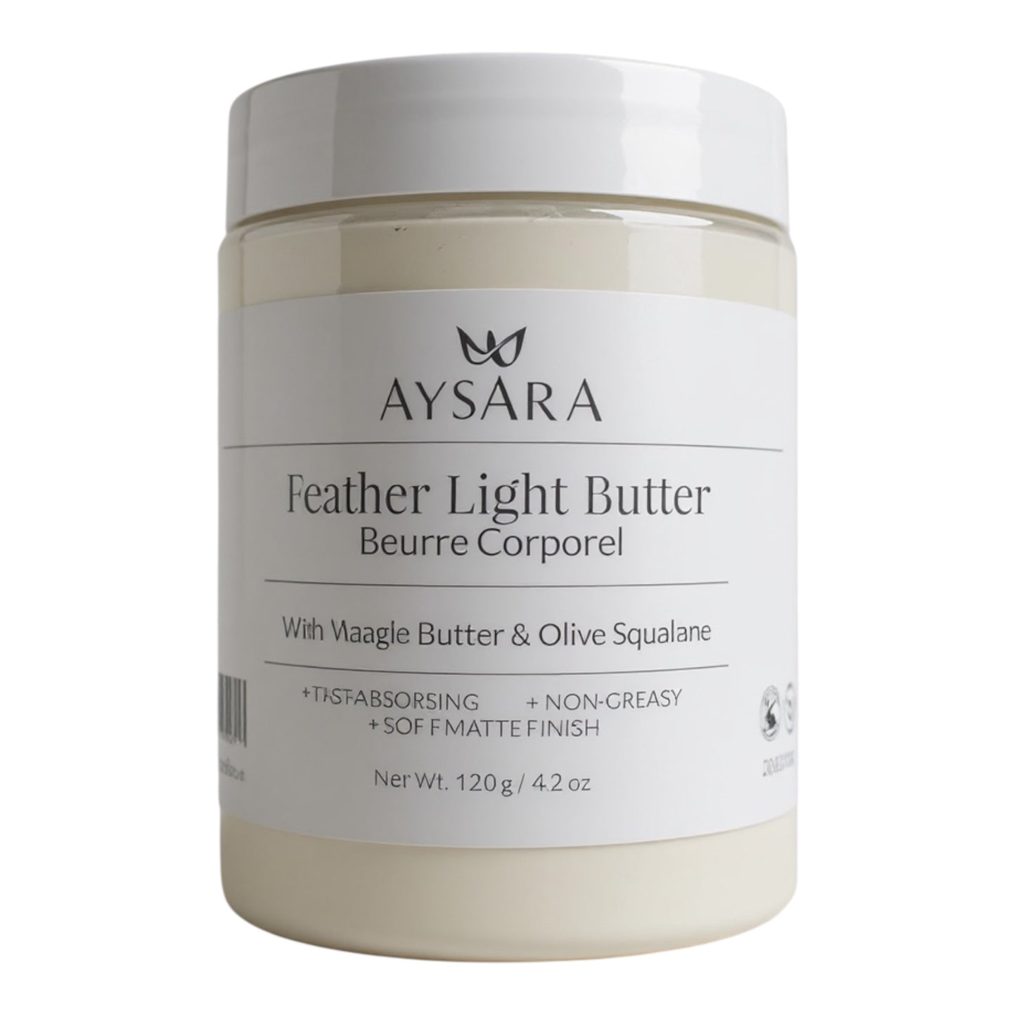 AYSARA Feather Light Luxury Whipped Mango Body Butter
