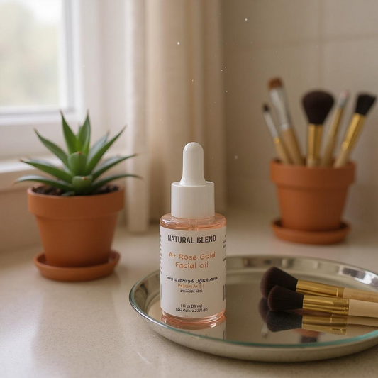 A+ Rose Gold Facial Oil- Nourishing/ Rejuvenating
