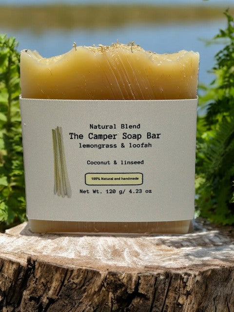 Lemongrass & Loofah Soap Bar- The Camper Soap